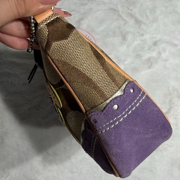 y2k COACH Vintage Limited Ed Signature Fish Demi Mini Bag Purse - Picture 7 of 7